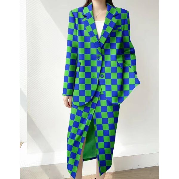 100% Silk 20MM Elastic Twill Antiflaming Anti-Wrinkle Static-free Elegant Fashion Plaid shirt  for Girls