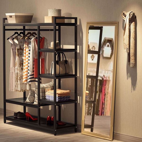 Supermarket Clothing Store Display Stand with High Grade Cold-rolled Sheet Material
