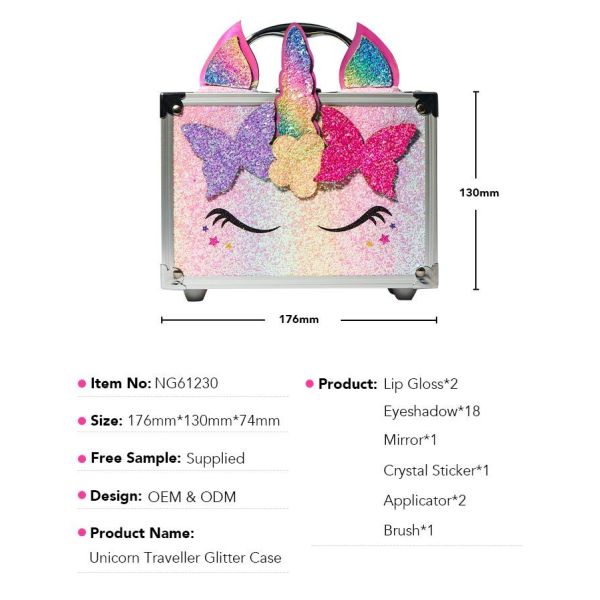 Everyday Play Recommended Kids Makeup Kit with Colorful Eyeshadow and Lipstick Included