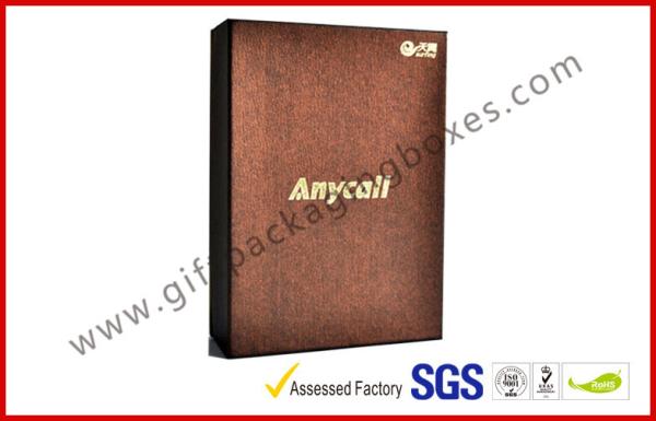 Special Brown Paper Sleeve Electronics Packaging , Promotion Gift Packaging for Samsung Boxes