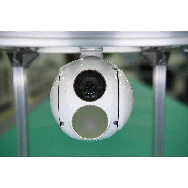 Полезная нагрузка датчика системы Uav двойного датчика термальная LWIR Eots с карданным подвесом