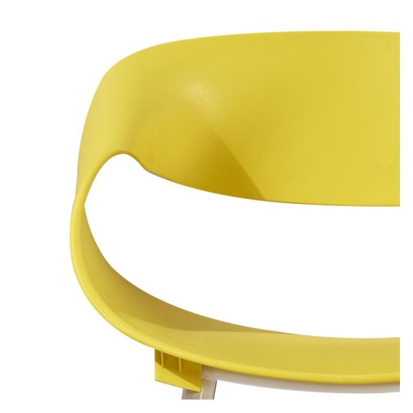 Modern leisure dessert shop dining chair business negotiation clear bar chair high stool coffee shop Nordic simple chair