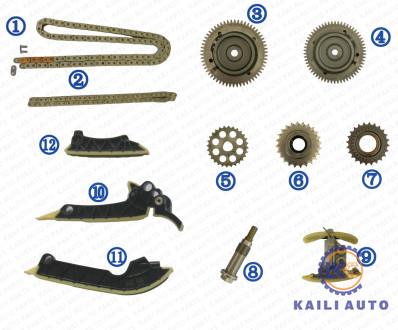 Timing chain kit for BENZ E-CLASS 2.0L 150HP/194HP DIESEL OM654.920 10-16/10-17 A0019930576 102L  A0009936000 62L