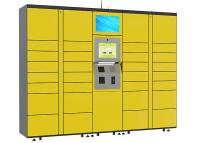 casiers de la livraison de colis d'écran tactile de 15 pouces, service de casier de colis de système informatique