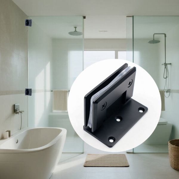 Sss304 Soft Close Shower Hinge Bathroom Glass Door Stainless Steel Hinge
