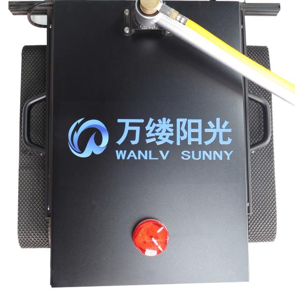Cold Wash Solar Farm Washing Robot with 1100 mm Width Rolling Brush Head and 5 Hours Endurance Time