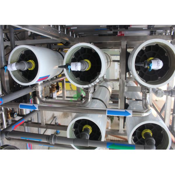 Automatic FPR Material Brackish Water Treatment Machine Suitable For Salt Water