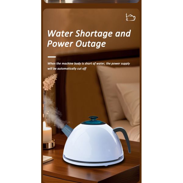 Aroma Diffuser and Humidifier Teapot-Shaped Aroma Diffuser 7-Color LED Simulated Boiling Water for Home
