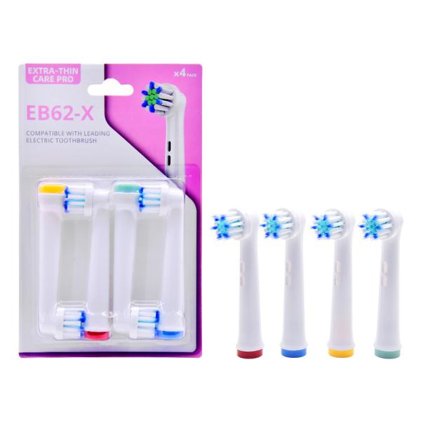 Patent Gum Care Extra Thin Pro Electric Toothbrush Heads For Oral B EB62-X