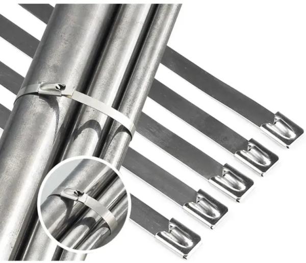 Stainless Steel Cable Tie Factory Self Locking Heavy Duty Stainless Steel Zip Cable Tie