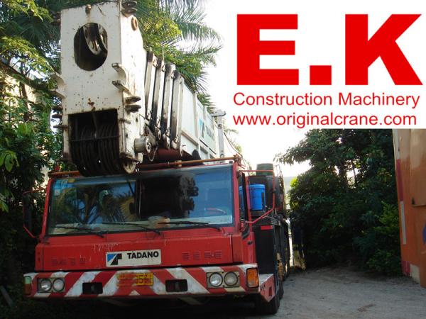 150ton Hydraulic Used Tadano Mobile Crane  boom truck crane Japanse crane (TG1500E)