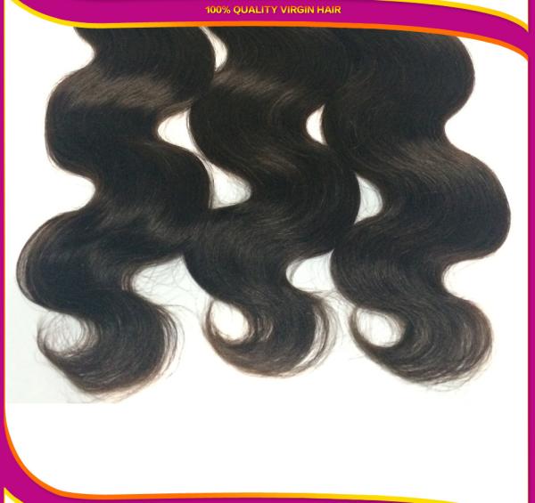 Supreme Quality 100% Human Hair Dark Brown Brazilian Virgin Hair Body Wave No Shedding No Tangle Guaranteed
