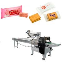 SUS304 Máquina automática de embalagem de almofadas para biscoitos