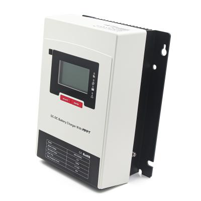 12Vdc DC DC Car Battery Charger 30A With MPPT Solar Controller IP32 Protection Degree