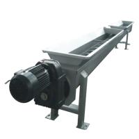 Convoyeur à bande en U de vis Shaftless pour le carbone Ash Concrete de boue de grain de mortier