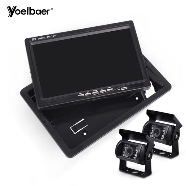 multi angle vehicle reversing systems bus security camera system rear view camera screen