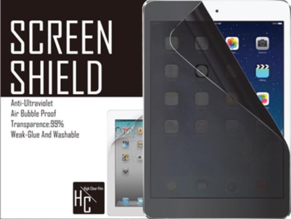 Shatter proof PET screen protector privacy guard for lpad