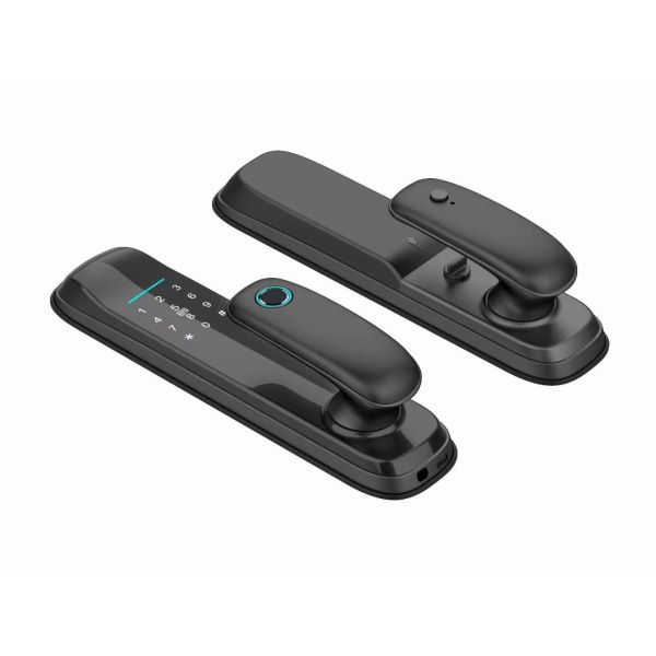 Smart Electronic Lock Fingerprint Durable Eco-Friendly Anti-Theft Design 5050 Body Aluminum Alloy Tuya Compatible Password