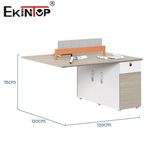 Customizable Open Modular Wooden Staff Workstation Modern Style
