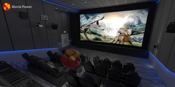 Movie Power Entertainment Experience Dynamic Chair 220V 5D Cinema Equipment In Dubai