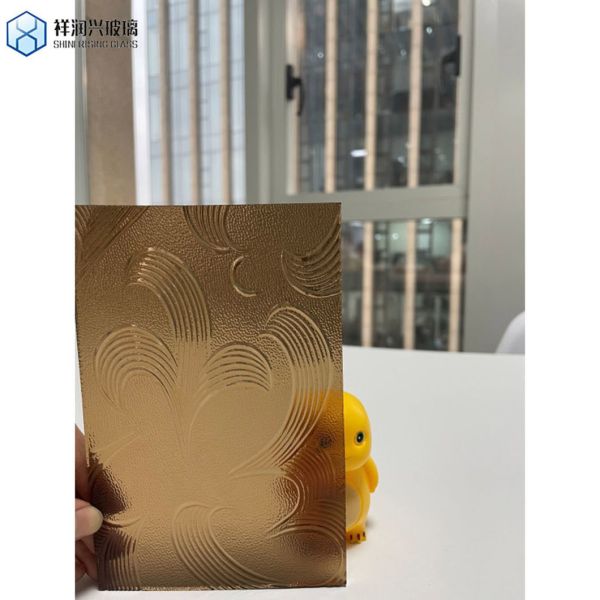 Solid Structure 4mm 5mm 6mm 8mm 10mm 12mm Acid Etched Glass Sheet Satin Frosted Glass Door