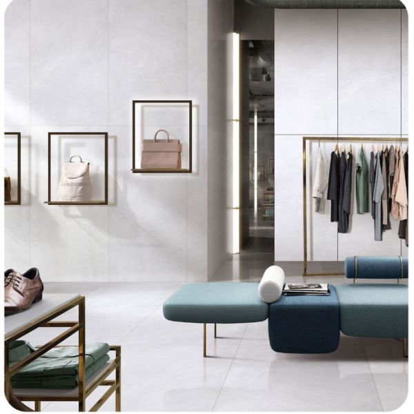 Противограффити бежевый 24'X47'inch мягкая глазурная фарфоровая плитка для пола Пилатес комнате в высококлассном тренажерном зале