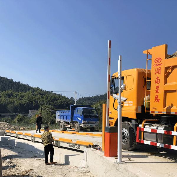 Long Lasting Weighbridge Truck Scale 30-150 Ton U Beam Structure Steel LCD Display
