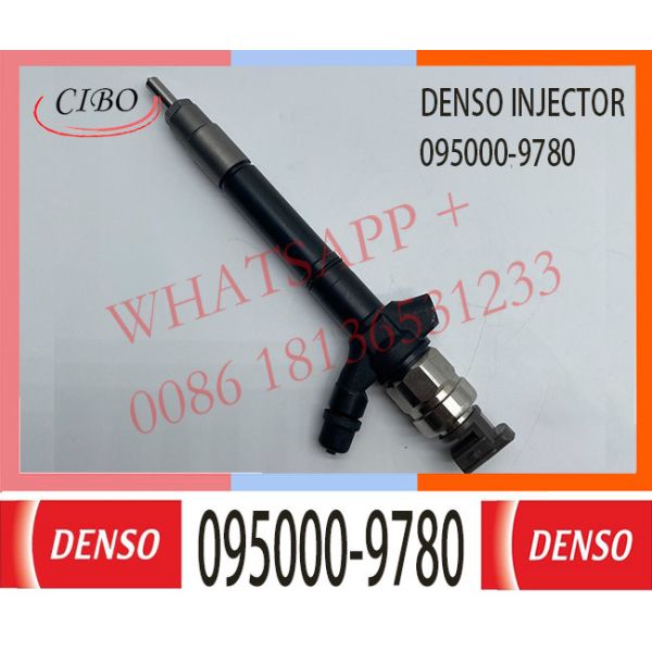 Инжектор дизельного топлива Common Rail 095000-9780 для Toyota Land Cruiser V8 1VD-FTV 23670-59036 23670-59037