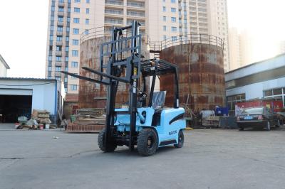 Custom Cordless 2 Ton Electric Forklift With 3 Stage Mast Forklift Truck Electric