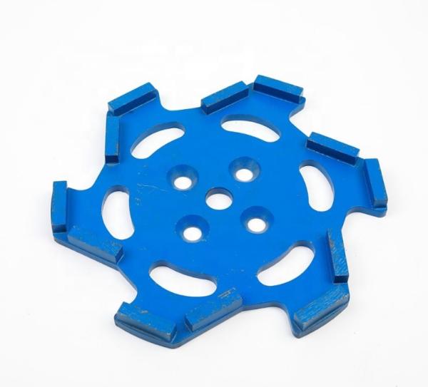 4 Inch Concrete Grinding Disc / Wheel Hard Bond With Multiple 220mm Holes