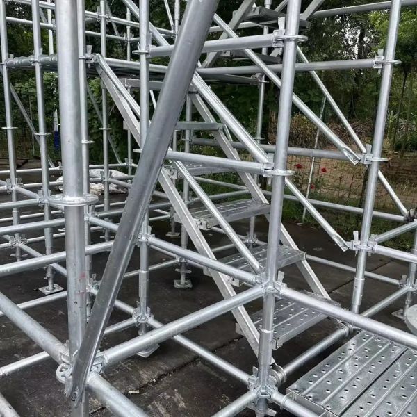 Q355 Hot-dip Galvanized Ringlock System Scaffolding for Architecture