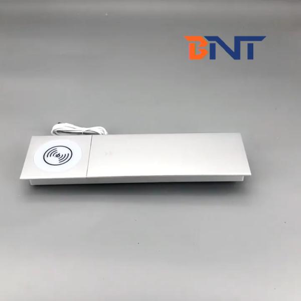 Integrate with wireless charging office power data desktop socket outlet