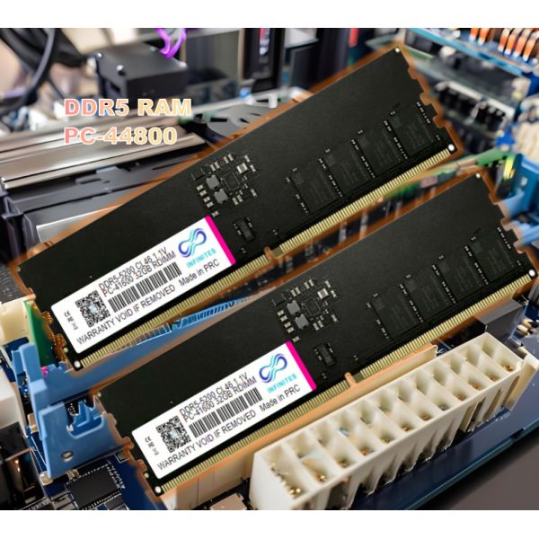 Kit de RAM DDR5 (16GB x 2) 5200MHz,DRAM 288-pin U-DIMM PC RAM, XMP 2.0 Memoria de alto rendimiento,CL18-22-22-42,1.1V