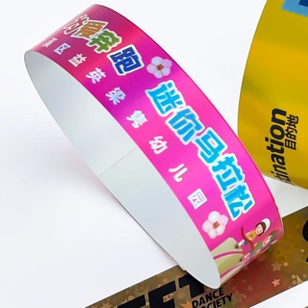 Promotional Event Party Items Customizable Golden Star Glitter Holographic Bracelets Perfect for Party Favors