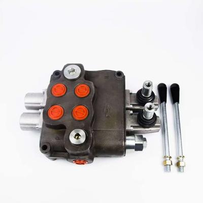 P120 Series Manual Directional Control Valve Hydraulic Monoblock Directional Control Valve