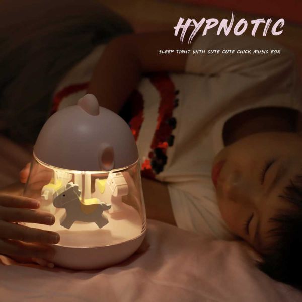 ODM OEM веселый идет круглая батарея AAA света ночи для спальни