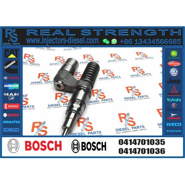 High Quality Engine Spare Parts Fuel Injector for SCANIA Bosch Fuel Injector 0414701035 1487472 1942702