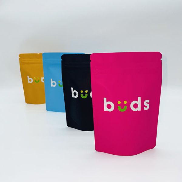 Multiple SKus Digital Printed Packaging Bags Spot UV Glossy Stand Up Pouches 130um