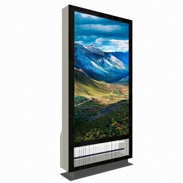 A caixa leve do cartaz interno do diodo emissor de luz da cor completa P2.5 indica a placa de propaganda de Digitas