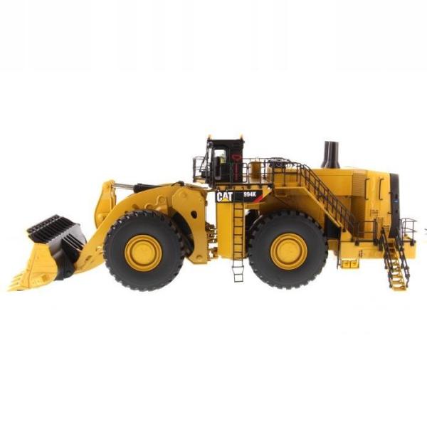 DM Earthmoving Heavy Duty Wheel Loader Alloy Construction Vehicle Model 1/50 85505C