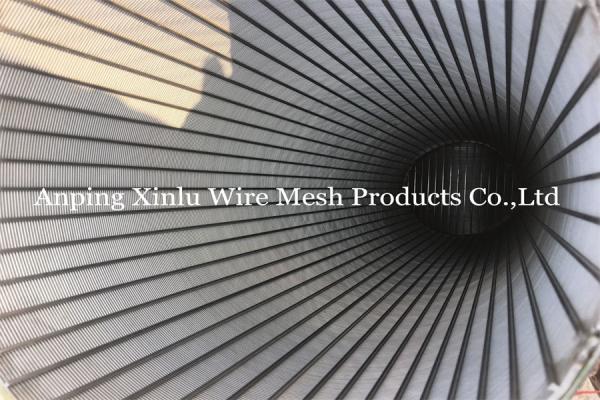 14  V Wire Wrap Water Well Sand Spiral Screen Tube For Heat Pump