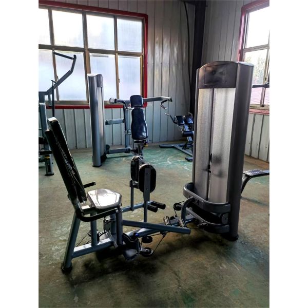 Commercial Gym Steel Equipment-Pin Loaded Adjust Seat Outer Thigh Hip Abductor Machine Leg Press Machine