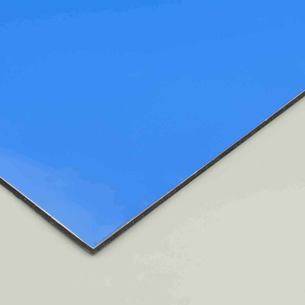 4mm Sea Blue Fireproof Aluminum Composite Panel (ACP) for Exterior Cladding & Building Facade