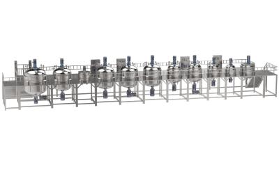 Industrial Liquid Mixer Machine 316 304 Stainless Steel Liquid Mixer Tank 5400rpm 63rpm