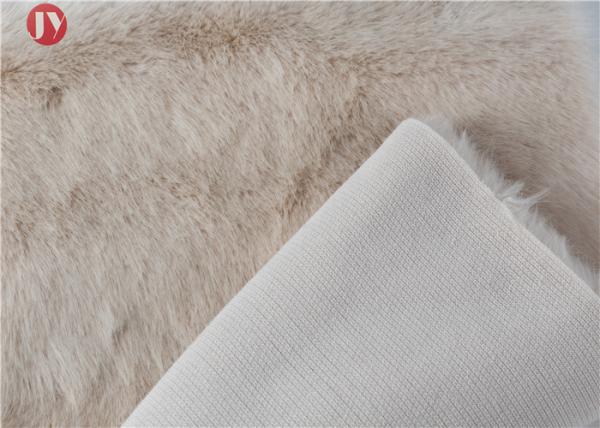 Eco Tissavel Faux Fur Fabric LUXURY Vory Customized Color Knitted Adult Dress
