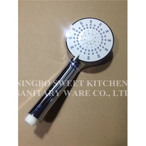 ABS material chrome plating shower head hand shower set overhead shower rain shower set bathroom  accessories