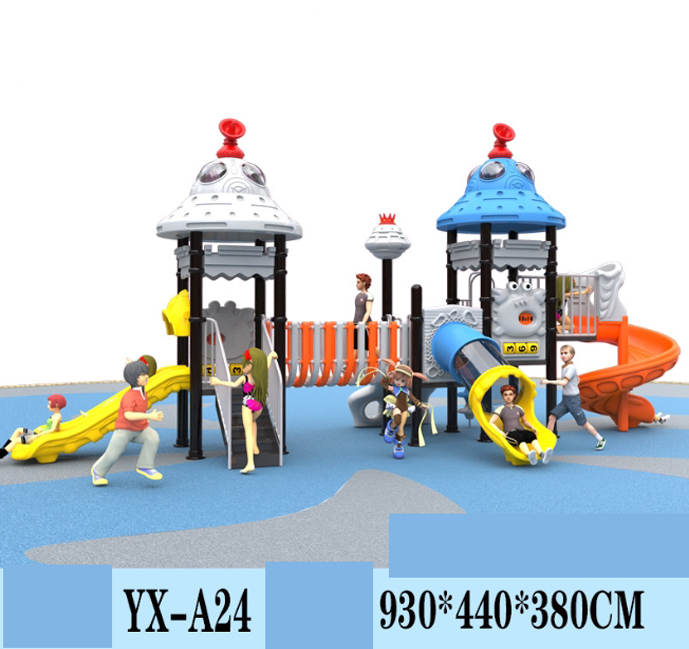 High-quality LLDPE plastic galvanized steel outdoor  children's playground equipment kindergarten at a competitive cost 
