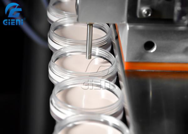 Bocal cosmético da máquina de enchimento do pó de 3KW 30PCS/Min 2-14ml único