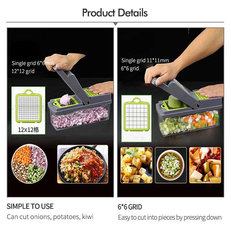 13PCS установило многофункциональный ручной Slicer овоща с Peeler
