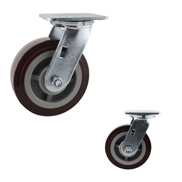 Industrial Cart 150mm Fixed Type	Heavy Duty Ball Bearing Wheels
